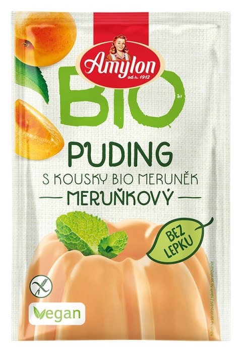 Budyń morelowy BIO 40g, Amylon Budyń morelowy BIO 40g, Amylon