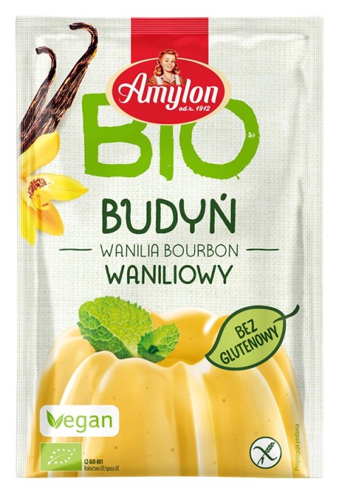 Budyń waniliowy BIO 40g, Amylon Budyń waniliowy BIO 40g, Amylon
