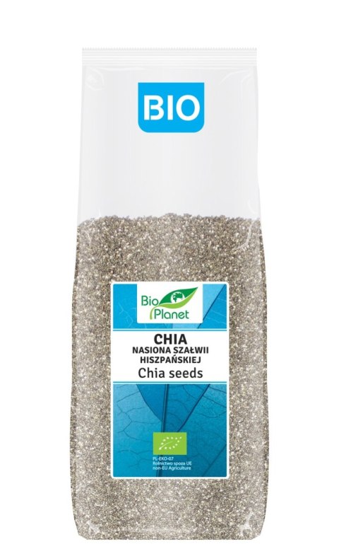 CHIA - NASIONA SZAŁWII HISZPAŃSKIEJ BIO 1 kg - BIO PLANET CHIA - NASIONA SZAŁWII HISZPAŃSKIEJ BIO 1 kg - BIO PLANET