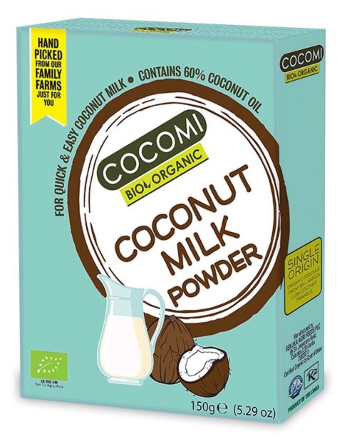 COCONUT MILK - NAPÓJ KOKOSOWY W PROSZKU BIO 150 g - COCOMI COCONUT MILK - NAPÓJ KOKOSOWY W PROSZKU BIO 150 g - COCOMI