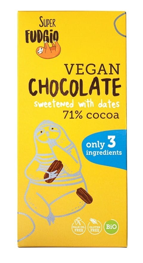 Czekolada Vegan 3 składniki BIO, 80g Czekolada Vegan 3 składniki BIO, 80g