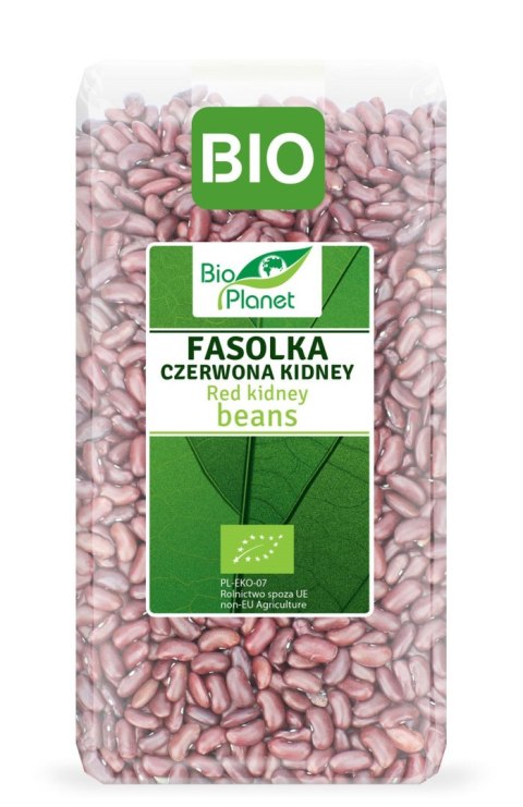 FASOLKA CZERWONA KIDNEY BIO 500 g - BIO PLANET FASOLKA CZERWONA KIDNEY BIO 500 g - BIO PLANET