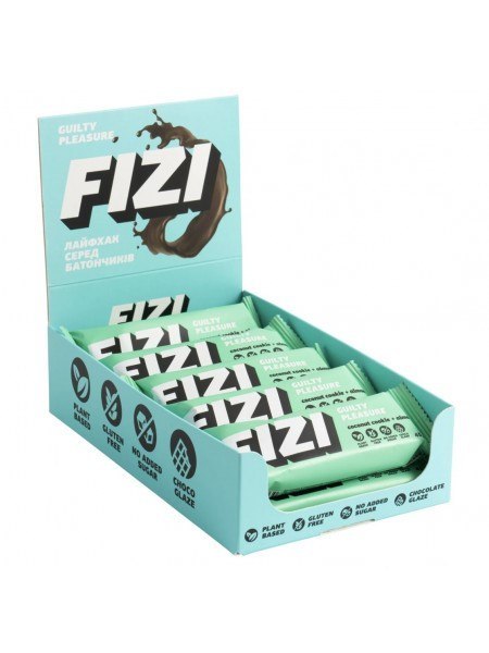 FIZI baton w polewie Coconut+ Almond,45g