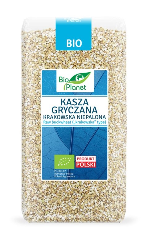 KASZA GRYCZANA KRAKOWSKA NIEPALONA BIO 500 g - BIO PLANET KASZA GRYCZANA KRAKOWSKA NIEPALONA BIO 500 g - BIO PLANET