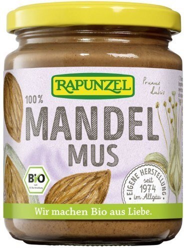 KREM Z MIGDAŁÓW PRAŻONYCH 100 % BIO 250 g - RAPUNZEL KREM Z MIGDAŁÓW PRAŻONYCH 100 % BIO 250 g - RAPUNZEL