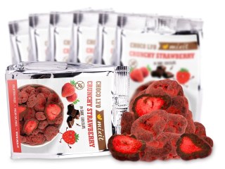 Mixit do kieszeni Truskawka w ciemnej czek. 60g
