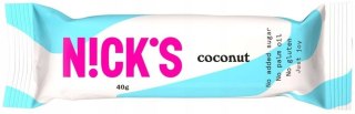 N!CK'S Nicks coconut chocolate bar, 40g
