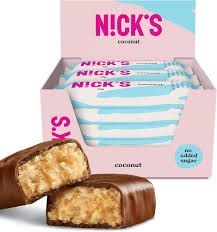 N!CK'S Nicks coconut chocolate bar, 40g N!CK'S Nicks coconut chocolate bar, 40g