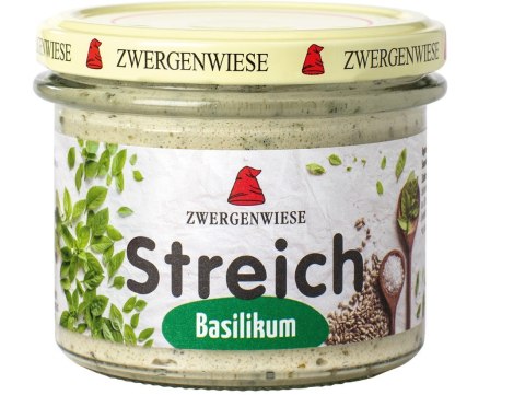 PASTA SŁONECZNIKOWA Z BAZYLIĄ BEZGLUTENOWA BIO 180 g - ZWERGENWIESE PASTA SŁONECZNIKOWA Z BAZYLIĄ BEZGLUTENOWA BIO 180 g - ZWERGENWIESE