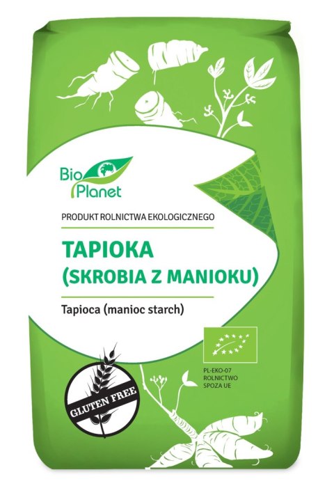 TAPIOKA (SKROBIA Z MANIOKU) BEZGLUTENOWA BIO 400 g - BIO PLANET TAPIOKA (SKROBIA Z MANIOKU) BEZGLUTENOWA BIO 400 g - BIO PLANET