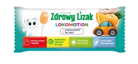 Zdrowy lizak Mniam-Mniam 6g LOKOMOTION Zdrowy lizak Mniam-Mniam 6g LOKOMOTION