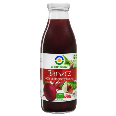BARSZCZ Z BURAKÓW KISZONYCH BEZGLUTENOWY BIO 500 ml - BIOFOOD BARSZCZ Z BURAKÓW KISZONYCH BEZGLUTENOWY BIO 500 ml - BIOFOOD