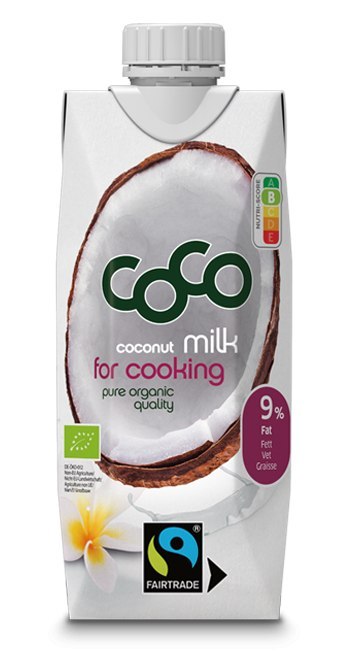 COCONUT MILK - NAPÓJ KOKOSOWY DO GOTOWANIA BEZ DODATKU CUKRÓW BIO 500 ml - COCO (DR MARTINS) COCONUT MILK - NAPÓJ KOKOSOWY DO GOTOWANIA BEZ DODATKU CUKRÓW BIO 500 ml - COCO (DR MARTINS)