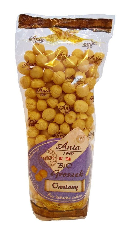 GROSZEK OWSIANY BEZ DODATKU CUKRÓW BIO 70 g - BIO ANIA GROSZEK OWSIANY BEZ DODATKU CUKRÓW BIO 70 g - BIO ANIA