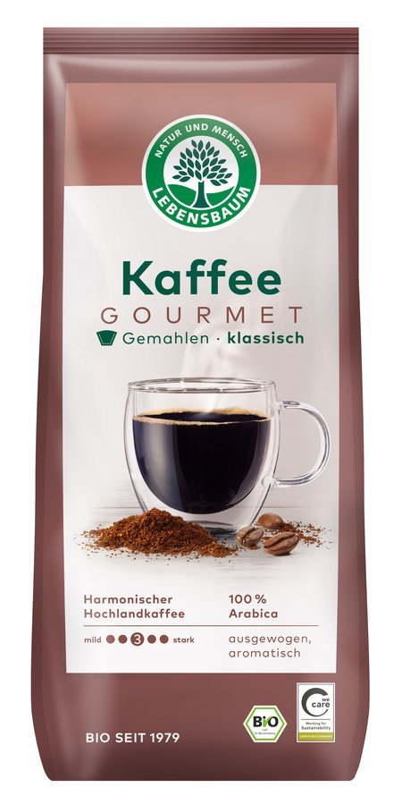 KAWA MIELONA ARABICA 100 % KLASYCZNA BIO 500 g - LEBENSBAUM KAWA MIELONA ARABICA 100 % KLASYCZNA BIO 500 g - LEBENSBAUM