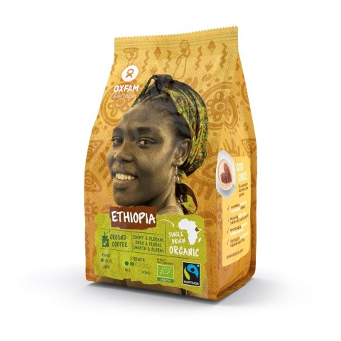 KAWA MIELONA ARABICA 100 % YIRGACHEFFE ETIOPIA FAIR TRADE BIO 250 g - OXFAM KAWA MIELONA ARABICA 100 % YIRGACHEFFE ETIOPIA FAIR TRADE BIO 250 g - OXFAM