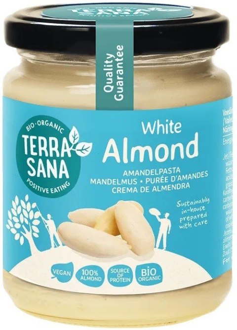 KREM Z MIGDAŁÓW BLANSZOWANYCH 100 % BIO 250 g - TERRASANA KREM Z MIGDAŁÓW BLANSZOWANYCH 100 % BIO 250 g - TERRASANA
