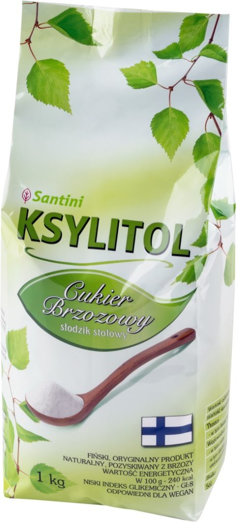 KSYLITOL 1 kg (TOREBKA) - SANTINI (FINLANDIA) KSYLITOL 1 kg (TOREBKA) - SANTINI (FINLANDIA)