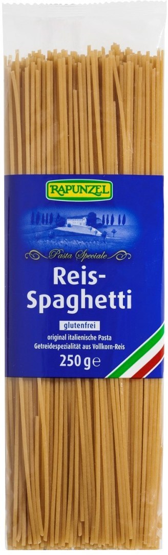 MAKARON (RYŻOWY RAZOWY) SPAGHETTI BEZGLUTENOWY BIO 250 g - RAPUNZEL MAKARON (RYŻOWY RAZOWY) SPAGHETTI BEZGLUTENOWY BIO 250 g - RAPUNZEL