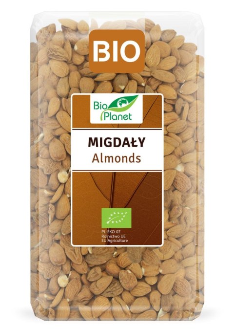MIGDAŁY BIO 1 kg - BIO PLANET MIGDAŁY BIO 1 kg - BIO PLANET