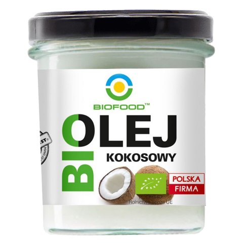 OLEJ KOKOSOWY BEZWONNY BIO 260 ml - BIOFOOD OLEJ KOKOSOWY BEZWONNY BIO 260 ml - BIOFOOD
