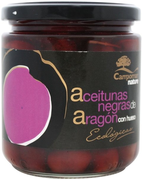 OLIWKI CZARNE Z PESTKĄ W ZALEWIE BIO 350 g (200 g) - CAMPOMAR NATURE OLIWKI CZARNE Z PESTKĄ W ZALEWIE BIO 350 g (200 g) - CAMPOMAR NATURE