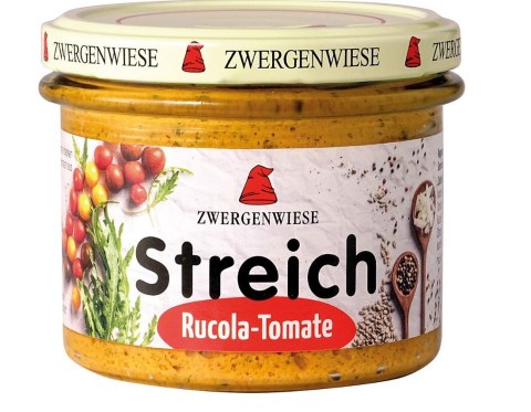 PASTA SŁONECZNIKOWA Z RUKOLĄ I POMIDORAMI BEZGLUTENOWA BIO 180 g - ZWERGENWIESE PASTA SŁONECZNIKOWA Z RUKOLĄ I POMIDORAMI BEZGLUTENOWA BIO 180 g - ZWERGENWIESE
