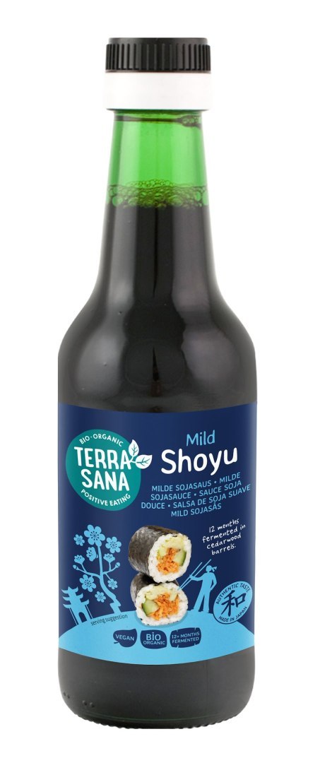 SOS SOJOWY SHOYU ŁAGODNY BIO 250 ml - TERRASANA SOS SOJOWY SHOYU ŁAGODNY BIO 250 ml - TERRASANA