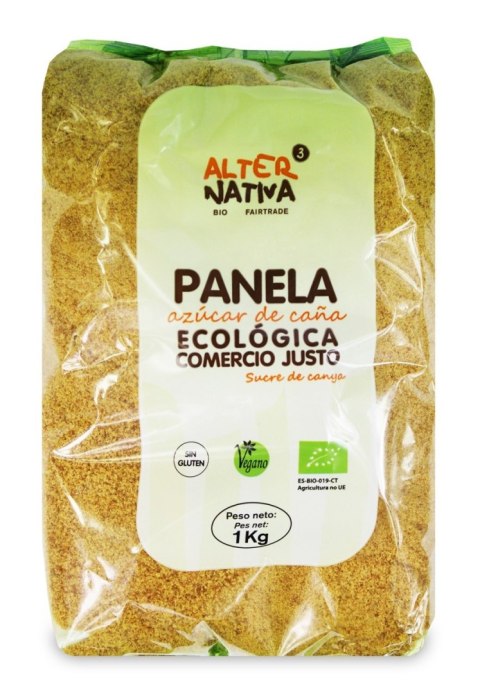 CUKIER TRZCINOWY PANELA BEZGLUTENOWY BIO 1 kg - ALTERNATIVA3 CUKIER TRZCINOWY PANELA BEZGLUTENOWY BIO 1 kg - ALTERNATIVA3