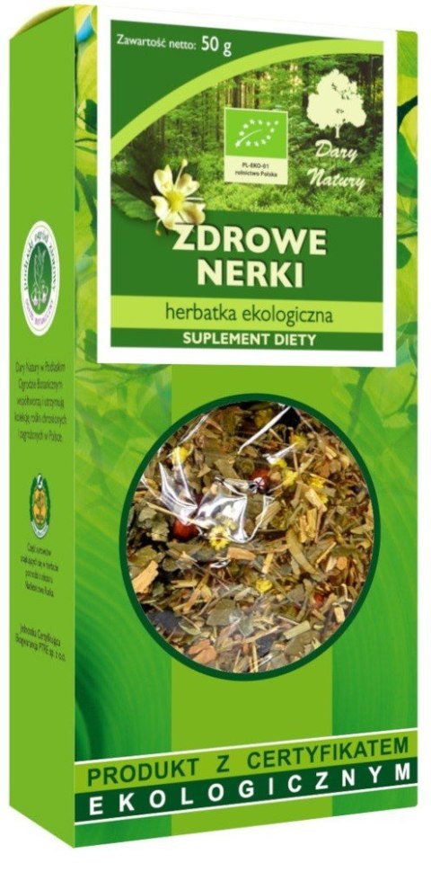 HERBATKA ZDROWE NERKI BIO 50 g - DARY NATURY HERBATKA ZDROWE NERKI BIO 50 g - DARY NATURY