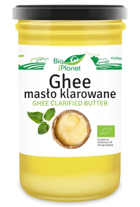 MASŁO KLAROWANE GHEE BIO 425 g (446 ml) - BIO PLANET MASŁO KLAROWANE GHEE BIO 425 g (446 ml) - BIO PLANET