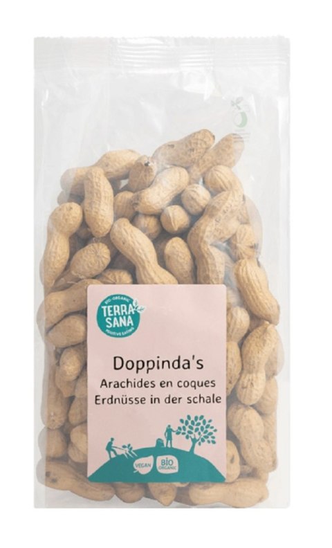 ORZESZKI ZIEMNE PRAŻONE W ŁUPINACH BIO 330 g - TERRASANA ORZESZKI ZIEMNE PRAŻONE W ŁUPINACH BIO 330 g - TERRASANA