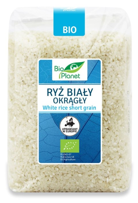 RYŻ BIAŁY OKRĄGŁY BIO 1 kg - BIO PLANET RYŻ BIAŁY OKRĄGŁY BIO 1 kg - BIO PLANET