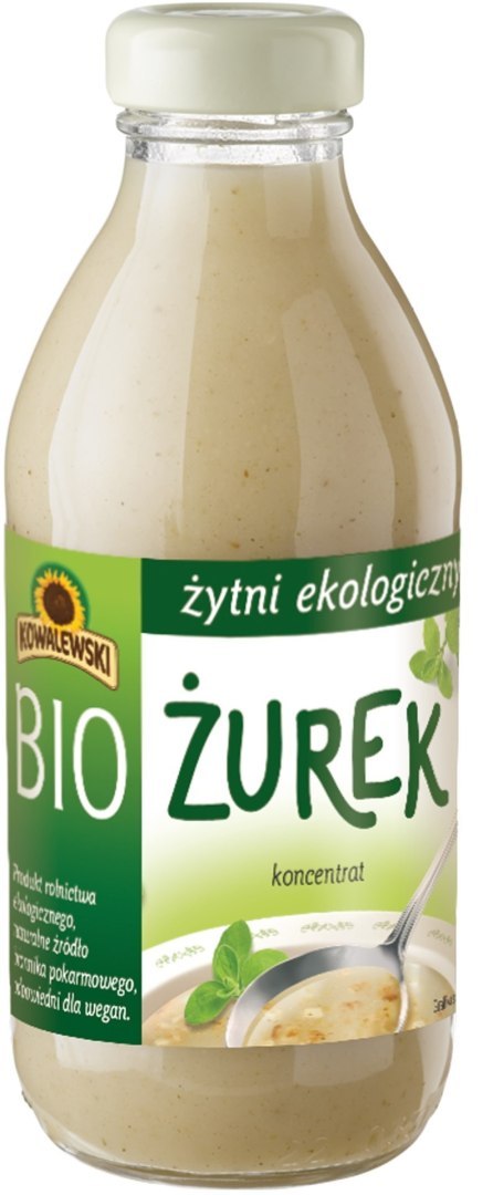 ŻUREK ŻYTNI KONCENTRAT BIO 320 ml - KOWALEWSKI ŻUREK ŻYTNI KONCENTRAT BIO 320 ml - KOWALEWSKI