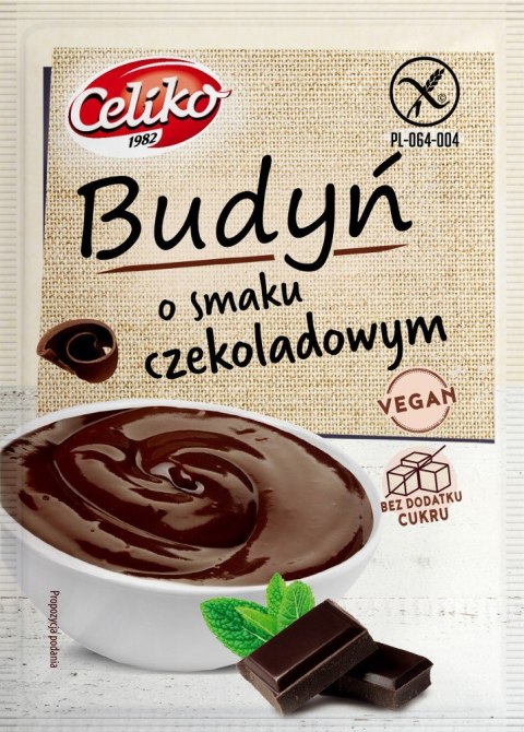 BUDYŃ O SMAKU CZEKOLADOWYM BEZGLUTENOWY 40 g - CELIKO BUDYŃ O SMAKU CZEKOLADOWYM BEZGLUTENOWY 40 g - CELIKO