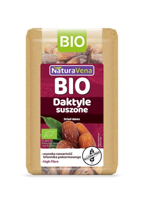 DAKTYLE SUSZONE BEZGLUTENOWE BIO 400 g - NATURAVENA DAKTYLE SUSZONE BEZGLUTENOWE BIO 400 g - NATURAVENA