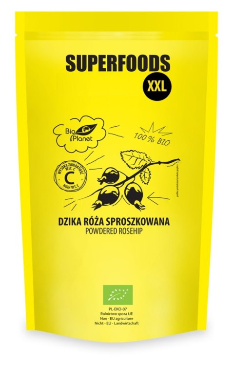 DZIKA RÓŻA SPROSZKOWANA BIO 500 g - BIO PLANET DZIKA RÓŻA SPROSZKOWANA BIO 500 g - BIO PLANET