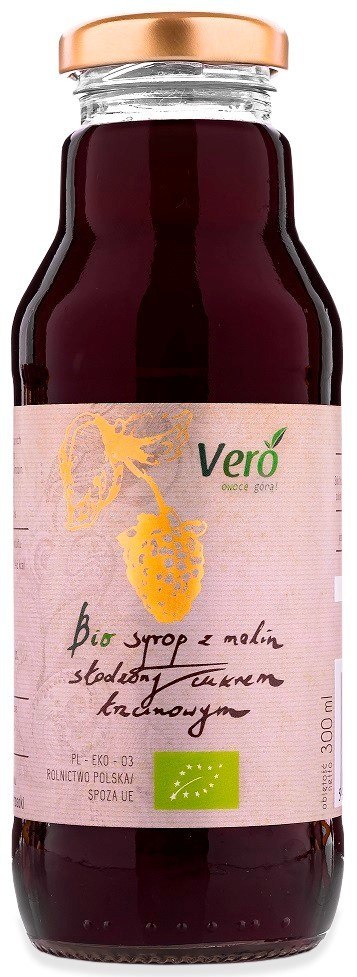 SYROP MALINOWY BIO 300 ml - VERO SYROP MALINOWY BIO 300 ml - VERO