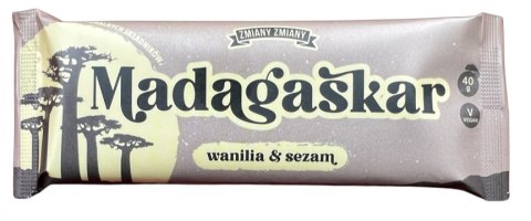 BATON BAKALIOWY O SMAKU CHAŁWY MADAGASKAR BEZGLUTENOWY 40 g - ZMIANY ZMIANY BATON BAKALIOWY O SMAKU CHAŁWY MADAGASKAR BEZGLUTENOWY 40 g - ZMIANY ZMIANY