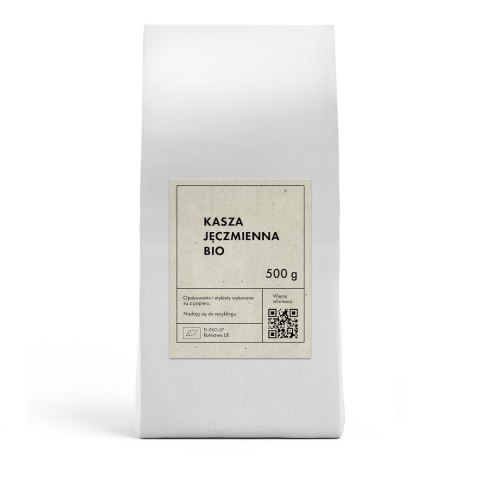 KASZA JĘCZMIENNA BIO 500 g - THE PLANET KASZA JĘCZMIENNA BIO 500 g - THE PLANET