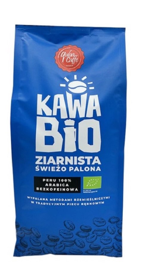KAWA ZIARNISTA BEZKOFEINOWA ARABICA 100 % PERU BIO 1 kg - QUBA CAFFE KAWA ZIARNISTA BEZKOFEINOWA ARABICA 100 % PERU BIO 1 kg - QUBA CAFFE