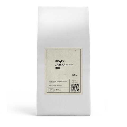 JABŁKA SUSZONE KRĄŻKI BEZGLUTENOWE BIO 100 g - THE PLANET JABŁKA SUSZONE KRĄŻKI BEZGLUTENOWE BIO 100 g - THE PLANET