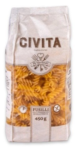 MAKARON (KUKURYDZIANY) ŚWIDERKI BEZGLUTENOWY 450 g - CIVITA