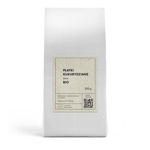 PŁATKI KUKURYDZIANE JASNE BEZ DODATKU CUKRÓW BIO 250 g - THE PLANET PŁATKI KUKURYDZIANE JASNE BEZ DODATKU CUKRÓW BIO 250 g - THE PLANET