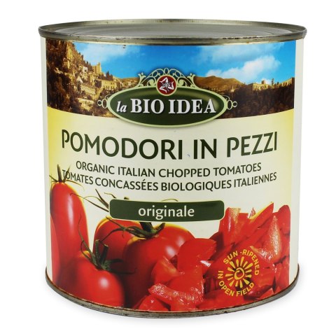 POMIDORY KROJONE BEZ SKÓRY BIO 2,5 kg - HORECA POMIDORY KROJONE BEZ SKÓRY BIO 2,5 kg - HORECA