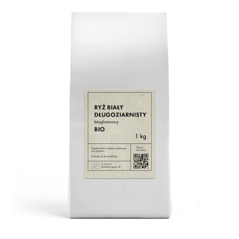 RYŻ BIAŁY DŁUGOZIARNISTY BEZGLUTENOWY BIO 1 kg - THE PLANET RYŻ BIAŁY DŁUGOZIARNISTY BEZGLUTENOWY BIO 1 kg - THE PLANET