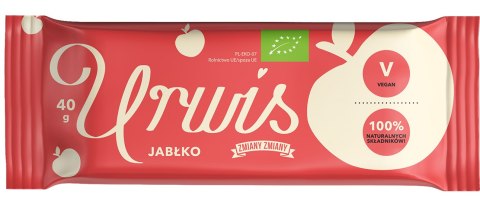 BATON BAKALIOWY Z JABŁKIEM URWIS BEZGLUTENOWY BIO 40 g - ZMIANY ZMIANY BATON BAKALIOWY Z JABŁKIEM URWIS BEZGLUTENOWY BIO 40 g - ZMIANY ZMIANY