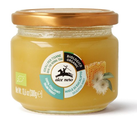 MIÓD EUKALIPTUSOWY BIO 300 g - ALCE NERO MIÓD EUKALIPTUSOWY BIO 300 g - ALCE NERO
