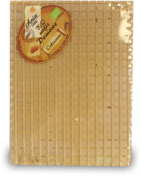 WAFLE DOMOWE ORKISZOWE BEZ DODATKU CUKRÓW BIO 190 g - BIO ANIA WAFLE DOMOWE ORKISZOWE BEZ DODATKU CUKRÓW BIO 190 g - BIO ANIA