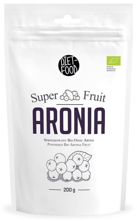 ARONIA SPROSZKOWANA BIO 200 g - DIET-FOOD ARONIA SPROSZKOWANA BIO 200 g - DIET-FOOD